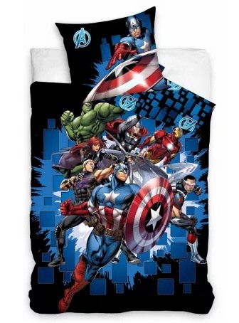 Avengers posteljina 140×200 cm Luma shop