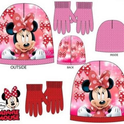 Disney Minnie set kapa + rukavice