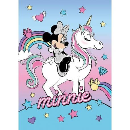 Minnie Mouse 4 Disney dekica 100X140cm