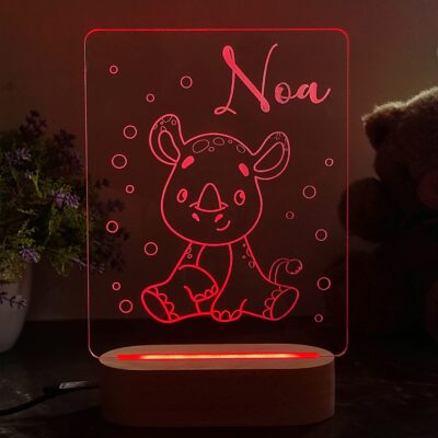Lampa personalizirana ambijentalna nosorog