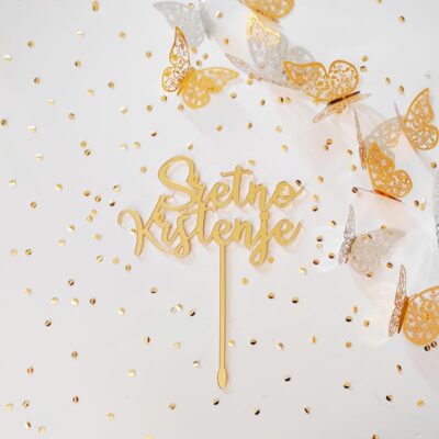 Topper sretno krstenje