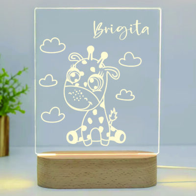 Lampa personalizirana ambijentalna žirafa